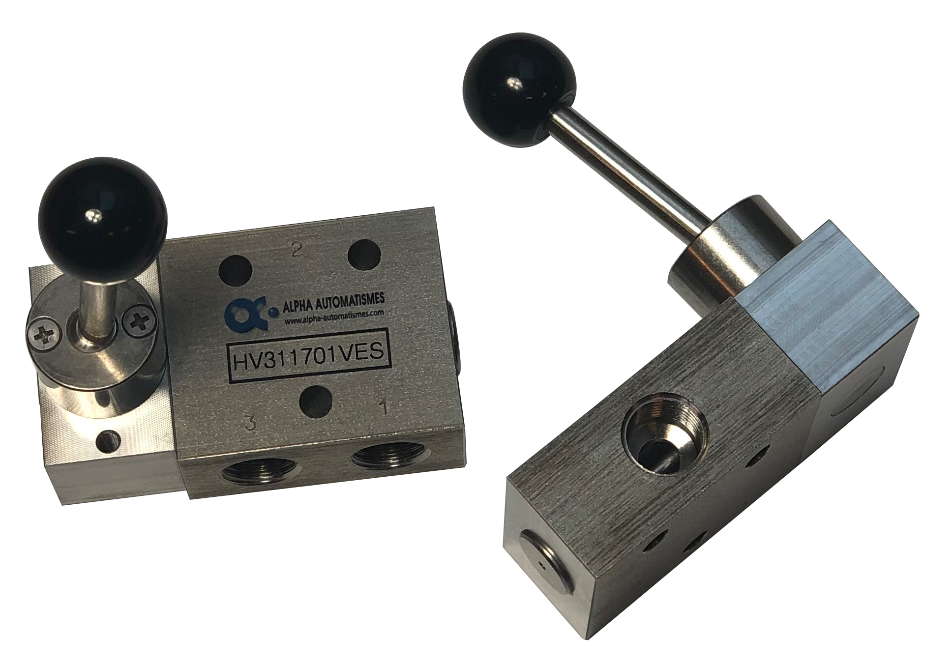 Distributeurs pneumatiques inox