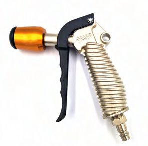 Embout de soufflage rotatif à effet tourbillon sur soufflette industrielle