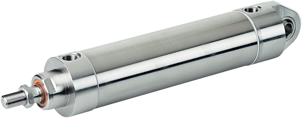 Vérin pneumatique rond